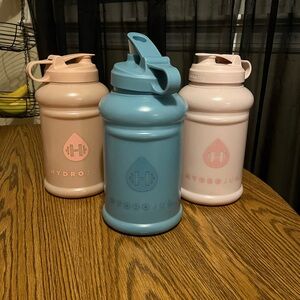 HydroJug Trio in Blue and Pink Shades